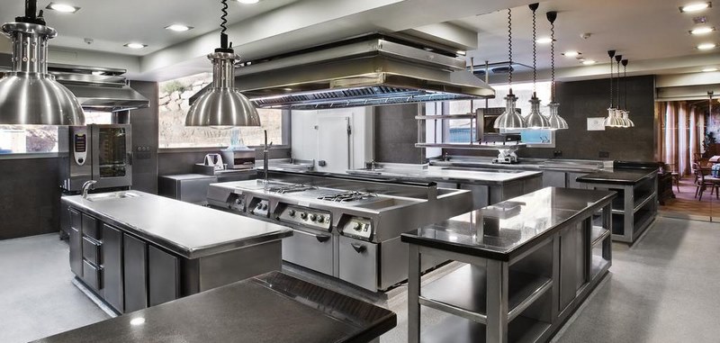 Dịch vụ thiết kế bếp công nghiệp giúp khách hàng có khu bếp chuyên nghiệp 