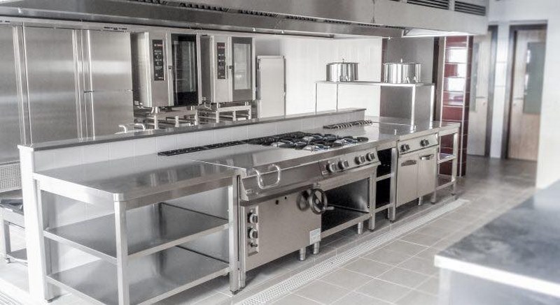 Thiết kế bếp ăn công nghiệp đảm bảo khu bếp vận hành đầy đủ công năng