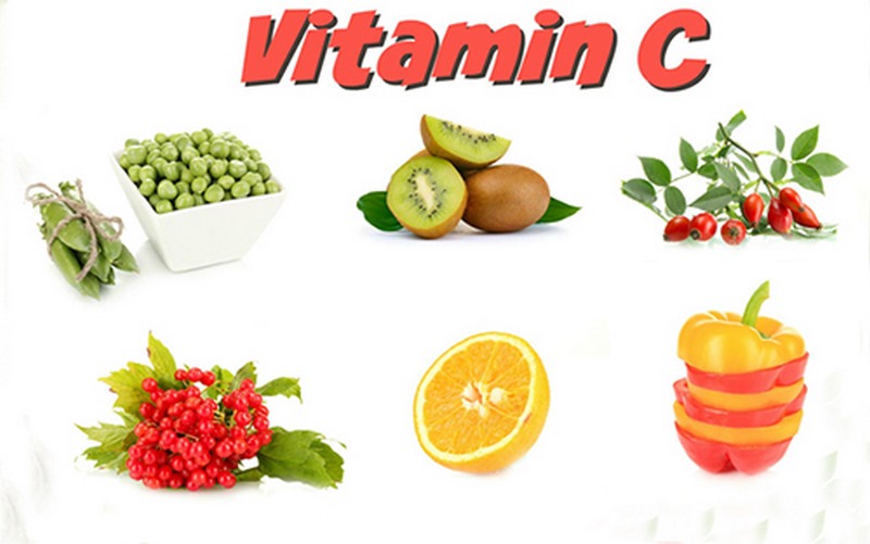 Vitamin C có nhiều trong các loại rau và củ quả 