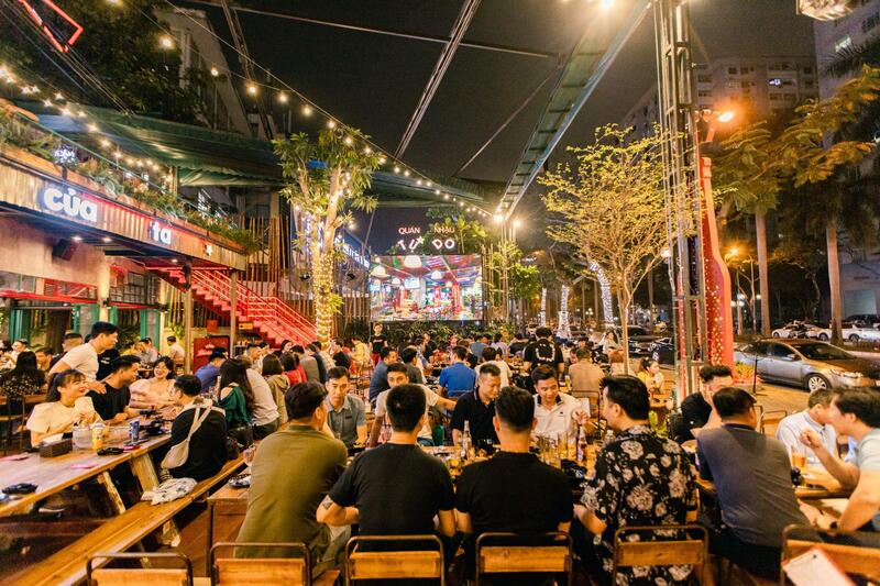 mở quán bia chill