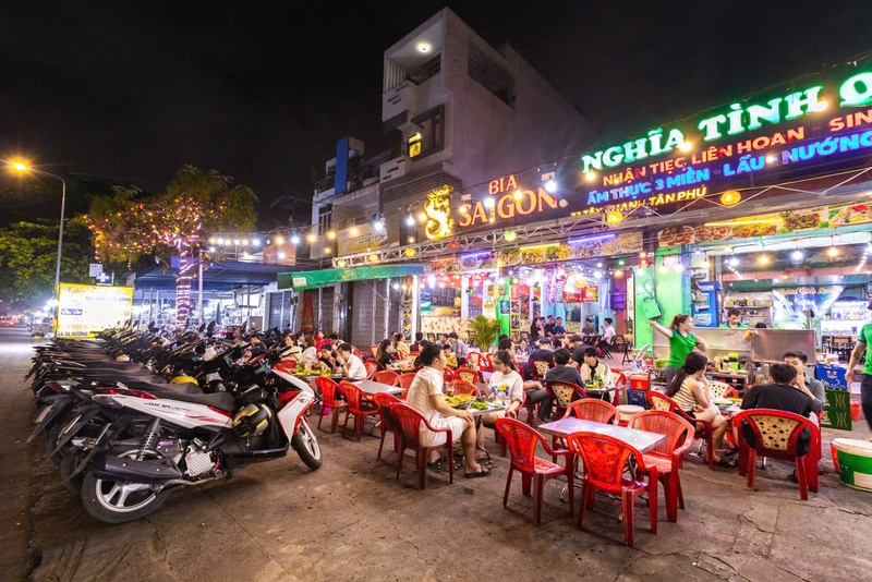 mở quán nướng bình dân