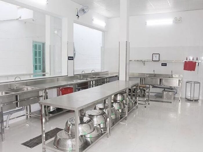 Sơ đồ bếp ăn một chiều và nguyên tắc hoạt động như thế nào? 2 Nguyên tắc hoạt động của sơ đồ bếp ăn một chiều
