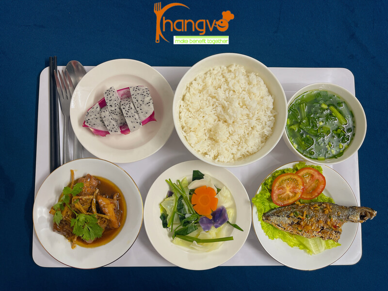 Quy Trình Sản Xuất Suất Ăn Công Nghiệp Chuẩn HACCP 1 quy trinh san xuat an uong cong nghiep 1