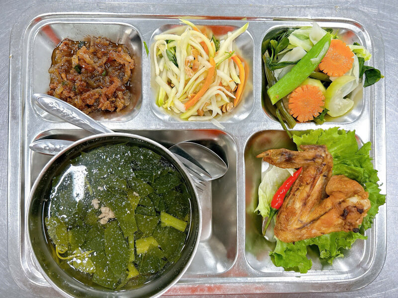 THỰC ĐƠN MẪU CÁC MÓN “MẶN ,MÓN KÈM & CHAY “ 5 Thực đơn cơ bản gồm các món mặn - xào