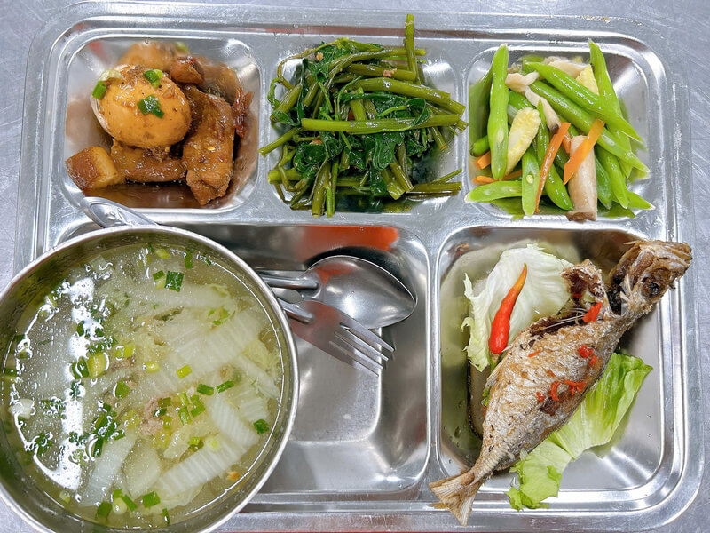 THỰC ĐƠN MẪU CÁC MÓN “MẶN ,MÓN KÈM & CHAY “ 7 Thực đơn cơ bản gồm các món mặn - xào