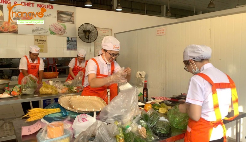 Các bước chi tiết trong quy trình cung cấp suất ăn bệnh viện